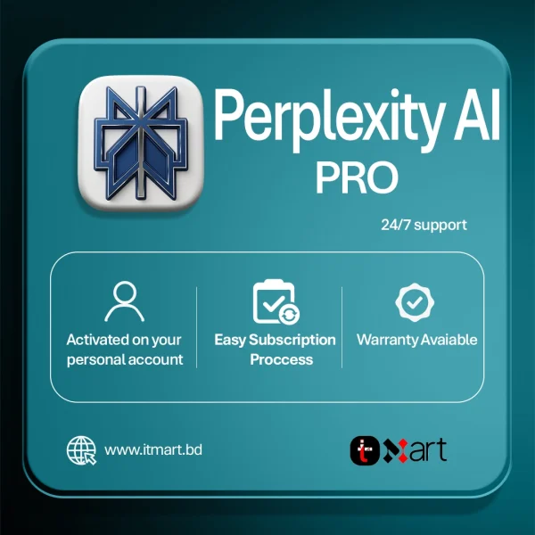 Perplexity AI Pro Subscriptions BD, Bangladesh by IT Mart